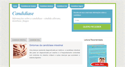 Desktop Screenshot of candidiase.info