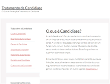 Tablet Screenshot of candidiase.net